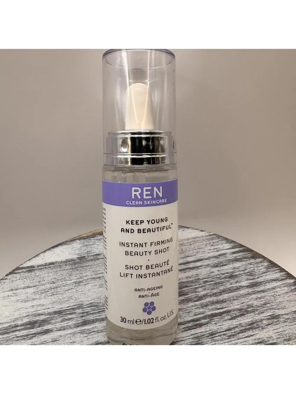 REN Instant Firming Beauty Shot for Face - 1.02oz/30ml - Full Size NEW w/o Box